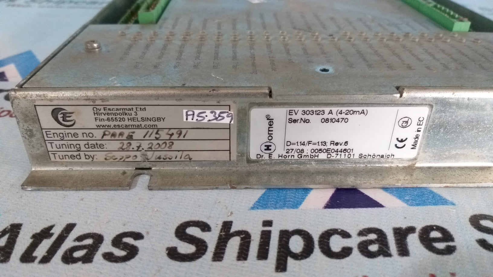 Wartsila ESM-10 Engine Protection Module