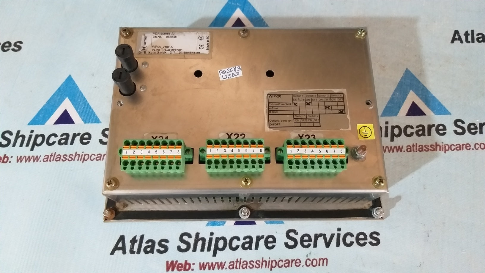 Wartsila WIP-20 Exhaust Gas Temperature Controller