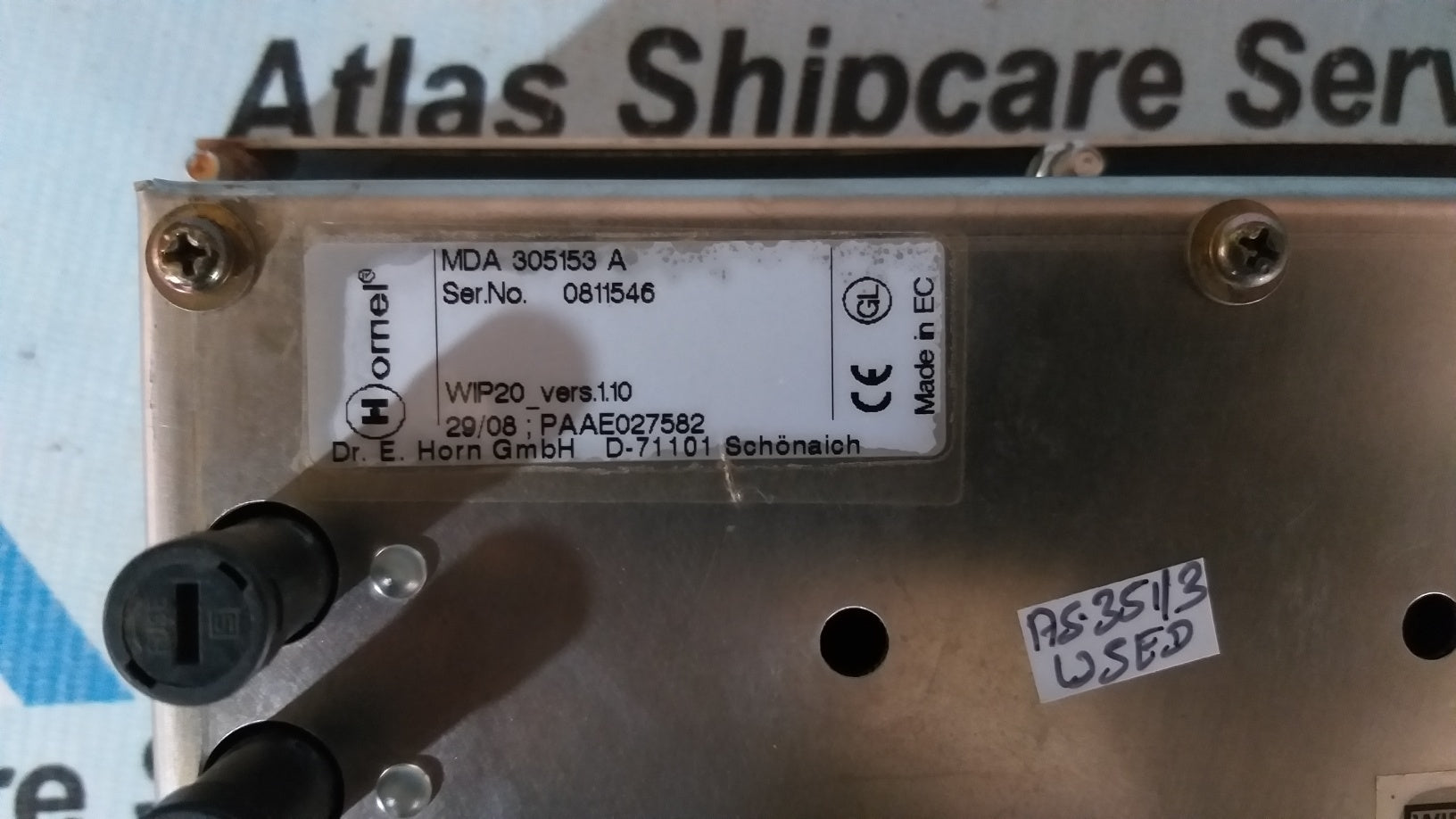 Wartsila WIP-20 Exhaust Gas Temperature Controller