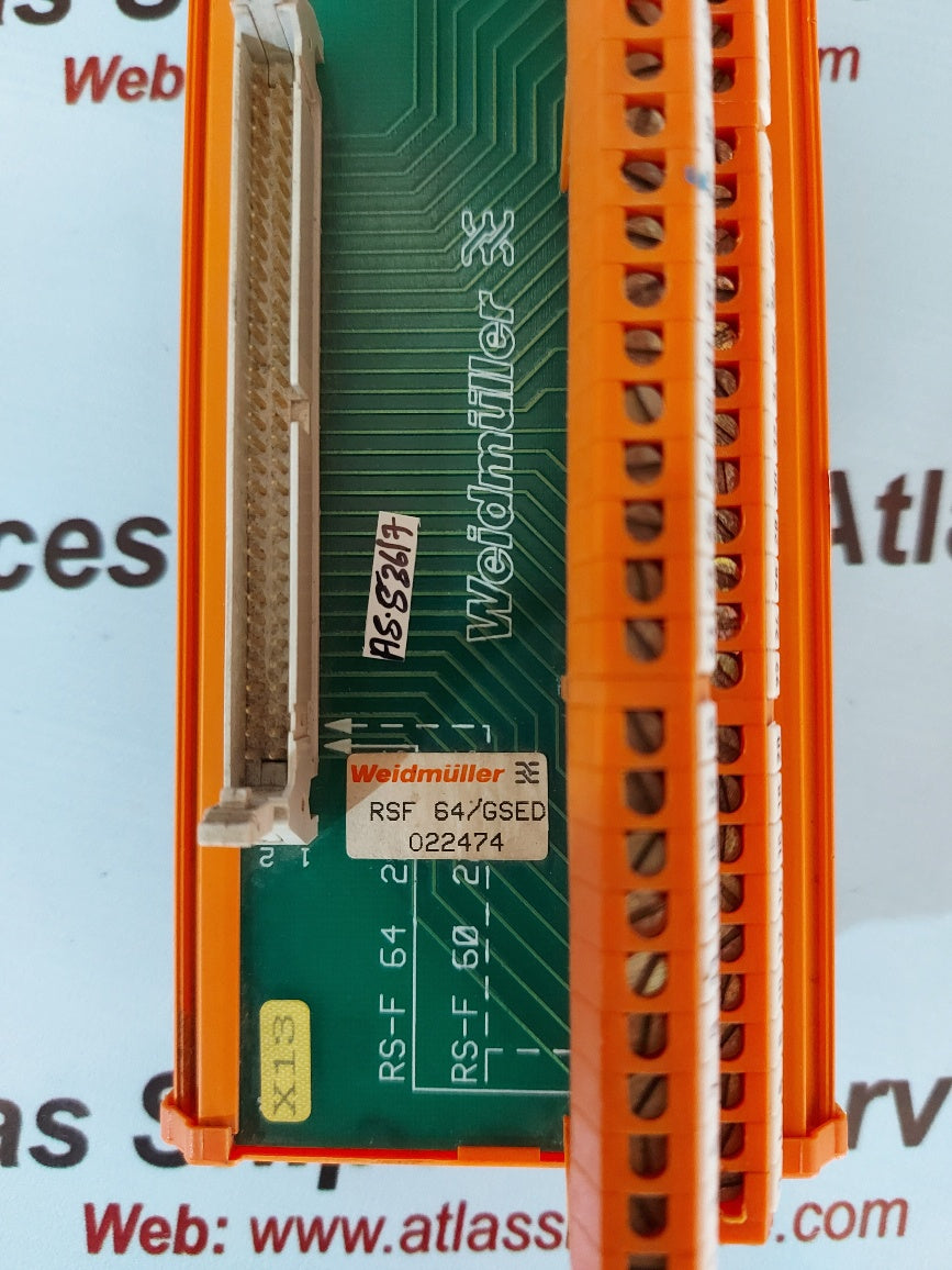Weidermuller RSF 64/GSED Module – Atlas Shipcare Services
