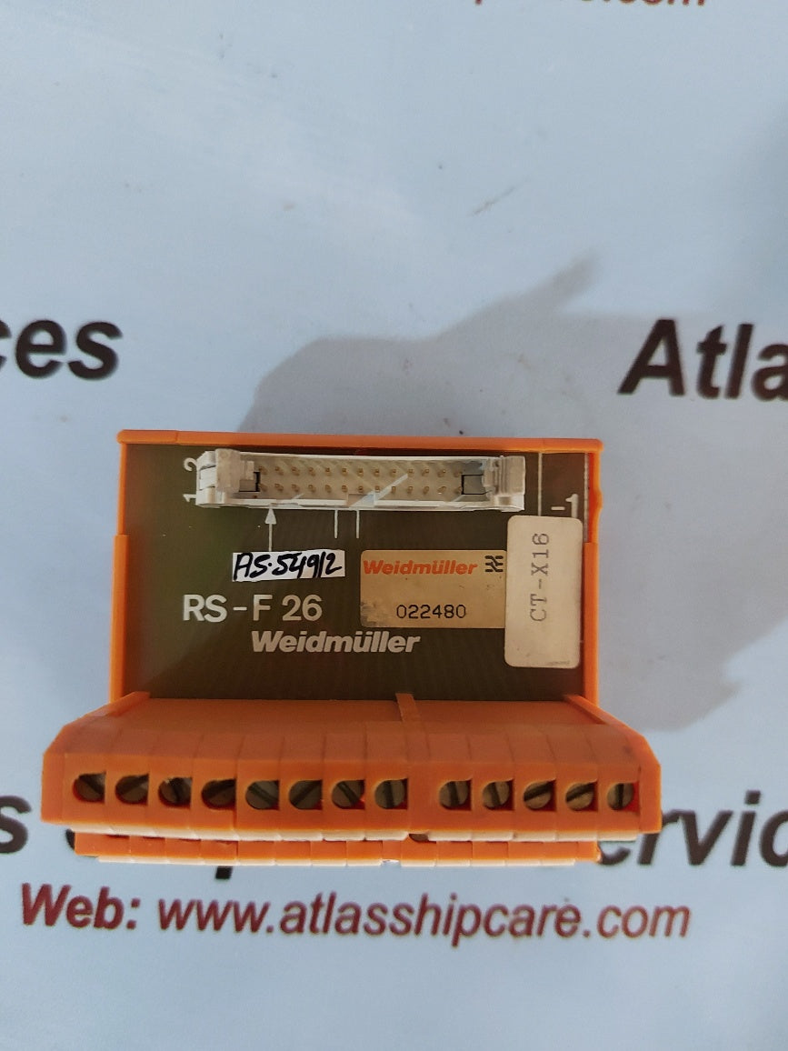 Weidmuller RS-F 26 Relay Module