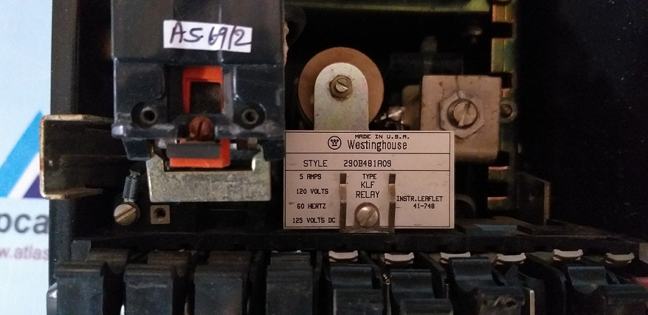 Westinghouse KLF-1 Loss Of Field Relay