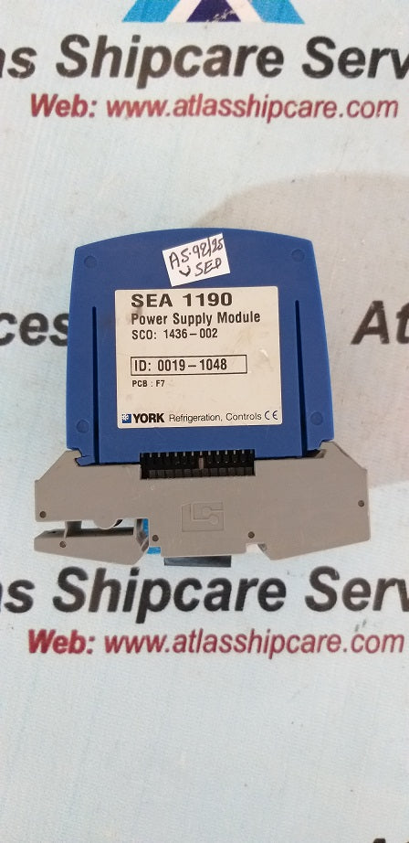 York SEA 1190 Power Supply Module